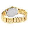 Classix 2700004-002 Analog Herrenuhr mit Metallzugband, goldfarben