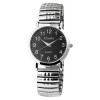 Classix 2700007-002 Herrenuhr mit Metallzugband, silber-schwarz