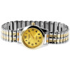 Classix 1700011-001 Analog Damenuhr Metallzugband bicolor