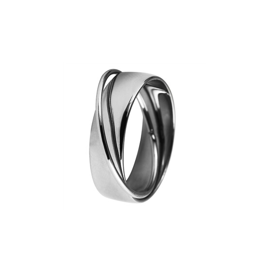 Just 5060303-60 Damenring Fingerring Ring Edelstahl silberfarben Größe 60