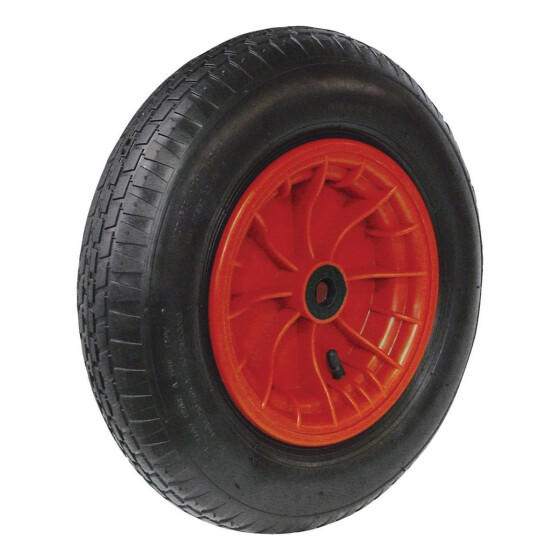 Schubkarren Rad 400x100 PVC 2 ply160 kg Werkzeug Räder Wheeltech 9002120