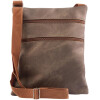 Damenhandtasche Tasche Crossbody Bag Kunstleder braun Größe:20 x 24 cm