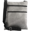 Damenhandtasche Tasche Crossbody Bag Kunstleder grau Größe:20 x 24 cm