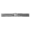 Basic Meshband 8100069-180 Edelstahl Armband silberfarben poliert Stegbreite 18 mm