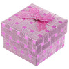 Schmuckbox 5,5 x 5,5 x 4 cm ohne Druck pink