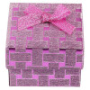 Schmuckbox 5,5 x 5,5 x 4 cm ohne Druck pink