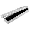 Schmuckbox SILBER glänzend 21,5x4,5x2,5cm Uhren Schmuck Geschenkboxen Shaghafi 6300022-001