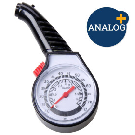 Reifendruckprüfer Analog bis 5bar Autoventil Autozubehör Werkstatt Filmer 18037