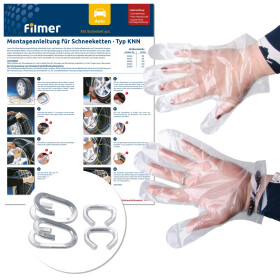 Schneekette Anti-Skid KNN 90 Autozubehör Winterausstattung Filmer 18617