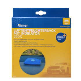 Luftentfeuchtersack 360g Füllung und Indikator Autozubehör Winterausstattung Pflege Filmer 18694