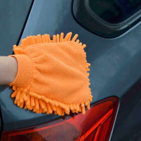 Autowasch Set 2-teilig Waschhandschuh + Tuch...