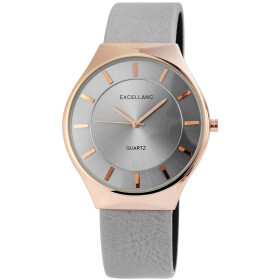 Excellanc 2910011-001 Analog Damen Kunstleder Armbanduhr...