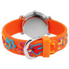 Kinderuhr Armbanduhr Uhr Silikonarmband Zahlenaufdruck orange