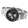 Herrenuhr mit Edelstahlarmband silberfarben Chronograph Pierrini 291021100010