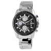 Pierrini 291021100010 Herrenuhr mit Edelstahlarmband silberfarben Chronograph