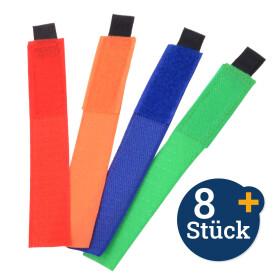 Kabel Klettbänder 8-teilig 18cm Länge...