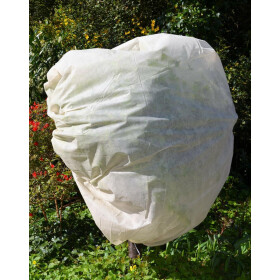 Wintervlies Schutzhaube 60x80cm mit Kordelzug 4er-Set...