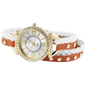 Excellanc 1900179-004 Analog Damenuhr mit...