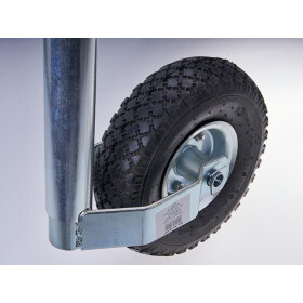 Kfz Anhänger Stützrad 260/80 Luft Bereifung 3,00-4 2PR Nylon Autoventil Anhängerzubehör Filmer 36447
