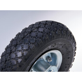 Kfz Anhänger Stützrad 260/80 Luft Bereifung 3,00-4 2PR Nylon Autoventil Anhängerzubehör Filmer 36447