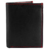 Monopol 3000166-001 Unisex Geldbörse Echtleder schwarz/ rot 10 x 12 x 3 cm Hochformat