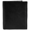 Monopol 3000153-001 Herren Geldbörse Echtleder schwarz 11 x 8 cm Hochformat