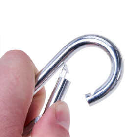 Karabinerhaken 4er-Set 8cm x 8mm Hobby Freizeit Werkstatt...