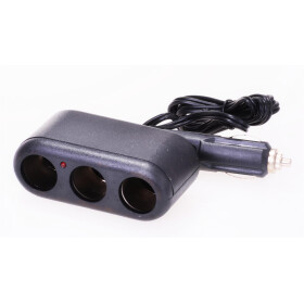 Auto Bordspannungs Steckdose 3-fach 12V 8A Autozubehör Elektro Filmer 36664