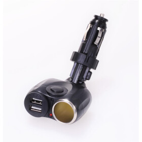 Steckdose mit 2 USB Anschlüssen Autozubehör Elektro Filmer 36665