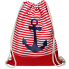 Cham Cham 36000148-005 Textil Rucksack Maritim ROT 40 x 32 cm 65% Polyester 35% Baumwolle