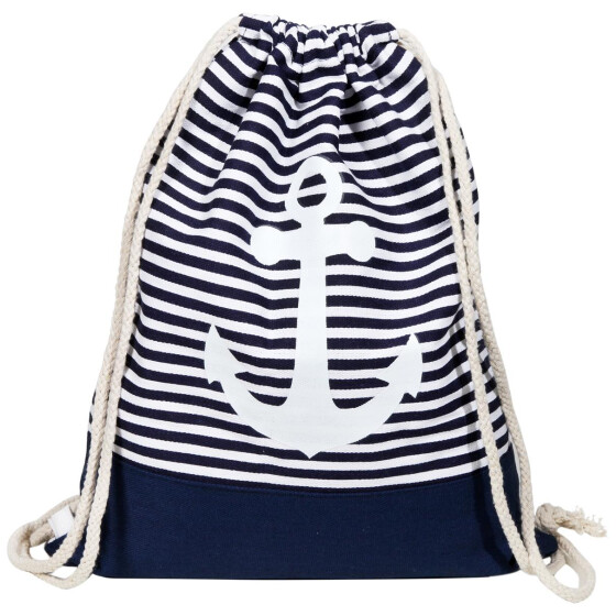 Cham Cham 36000148-005 Textil Rucksack Maritim DUNKELBLAU 40 x 32 cm 65% Polyester 35% Baumwolle