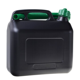 Benzinkanister Kraftstoff Reservekanister 5 Liter HDPE/UN schwarz Autozubehör