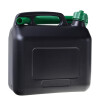 Benzinkanister Kraftstoff Reservekanister 5 Liter HDPE/UN schwarz Autozubehör