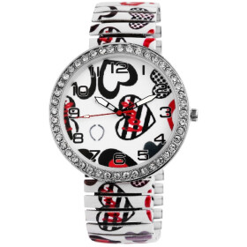 Donna Kelly 1700043-002 Damenuhr mit Metallzugband...