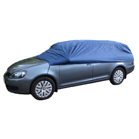 Kfz Garage Halbgarage L 284x147x51cm blau 100 % Polyester...