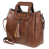 Damen Handtasche 3600119-002 aus Kunstleder 20,5 x 20 x 10 cm braun