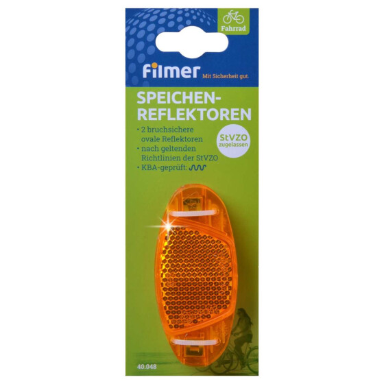 Filmer 40048 Speichenreflektor 2 Stück