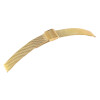 Edelstahl Meshband 8100099-120 goldfarben 12 mm Stegbreite