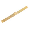 Edelstahl Meshband 8100099-120 goldfarben 12 mm Stegbreite