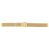 Edelstahl Meshband 8100099-120 goldfarben 12 mm Stegbreite