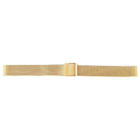 Edelstahl Meshband 8100099-140 in goldfarben 14 mm Stegbreite