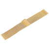 Edelstahl Milanese-Uhrenarmband goldfarben Stegbreite 20 mm