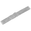 Edelstahl Meshband 8100102-240 silberfarben 24 mm Stegbreite