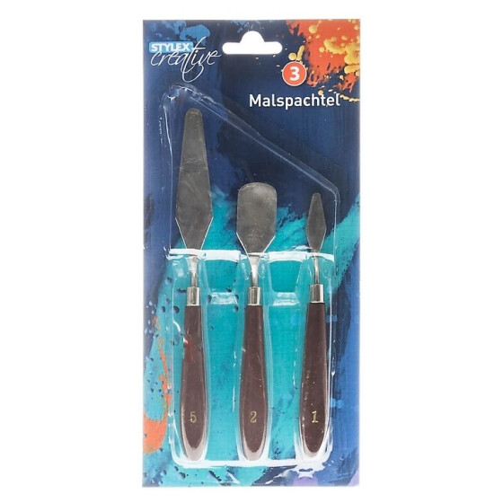 Stylex 28570 Malspachtel - 3er-Set - 1/2/5