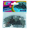 Konfetti Silberhochzeit Jubiläum Zahl 25 metallic silber 14 g Stylex 14084
