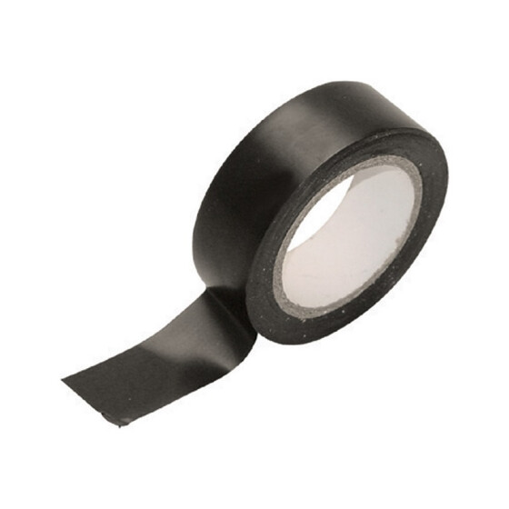 ToolTech 009510 PVC Klebeband - schwarz - 10 m - 19 mm