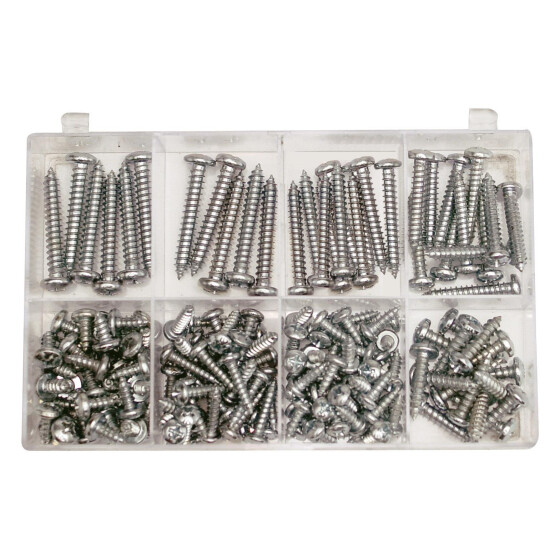 Schraubenset Metall 175-tlg Werkzeug Befestigung Schrauben Veto 009035