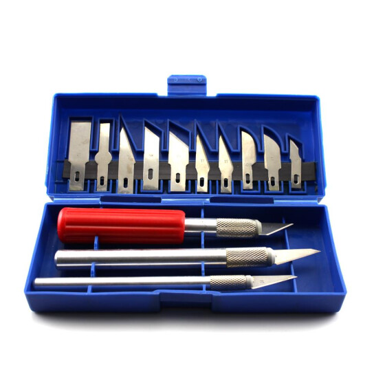 Veto 009135 Schnitzsatz 16-teilig Präzisionsmesser Set