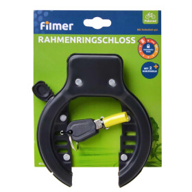 Fahrrad Rahmen Ringschloss Fahrradzubehör Schlösser Filmer 43134