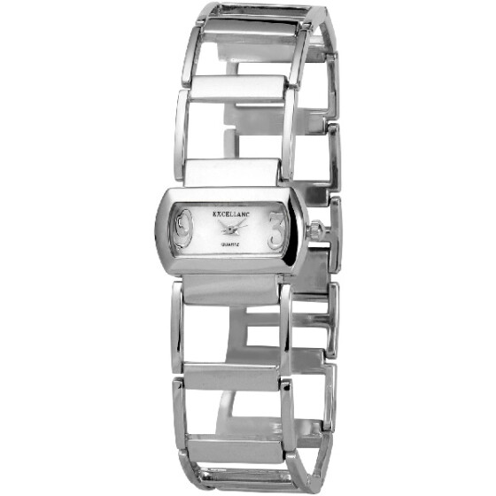 Damenuhr Edelstahlarmband silberfarben Analog Quartzwerk